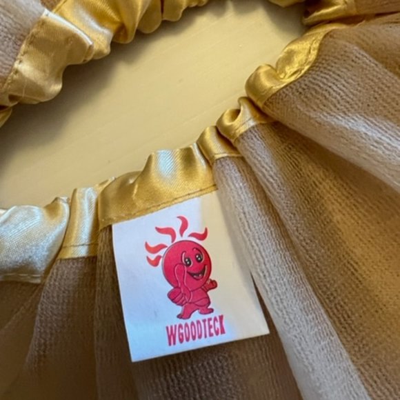 Two 12 month tutu's in gold and brown. - Picture 6 of 9